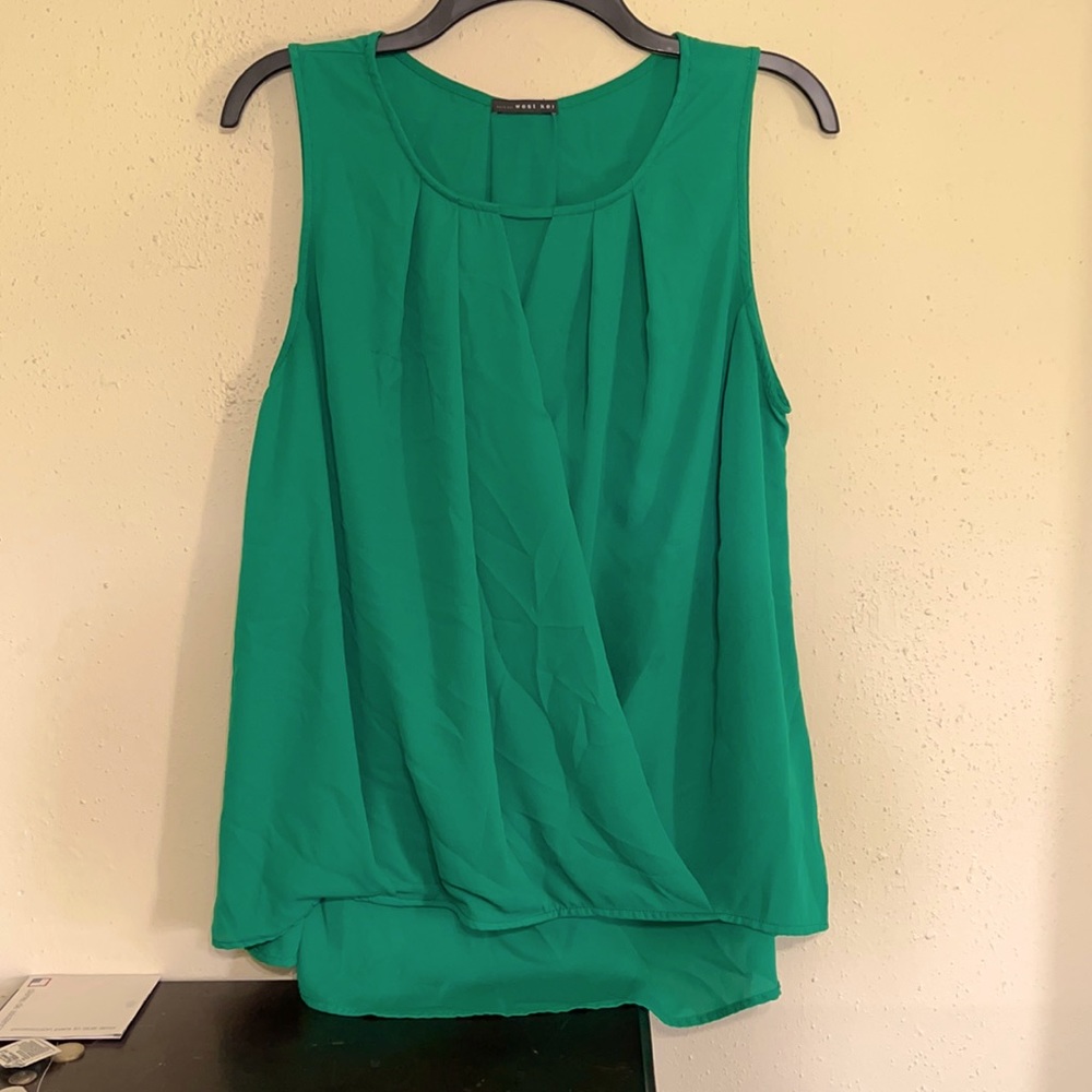 Kelly green blouse